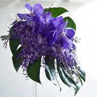 gallery bouquet da sposa fiori blu